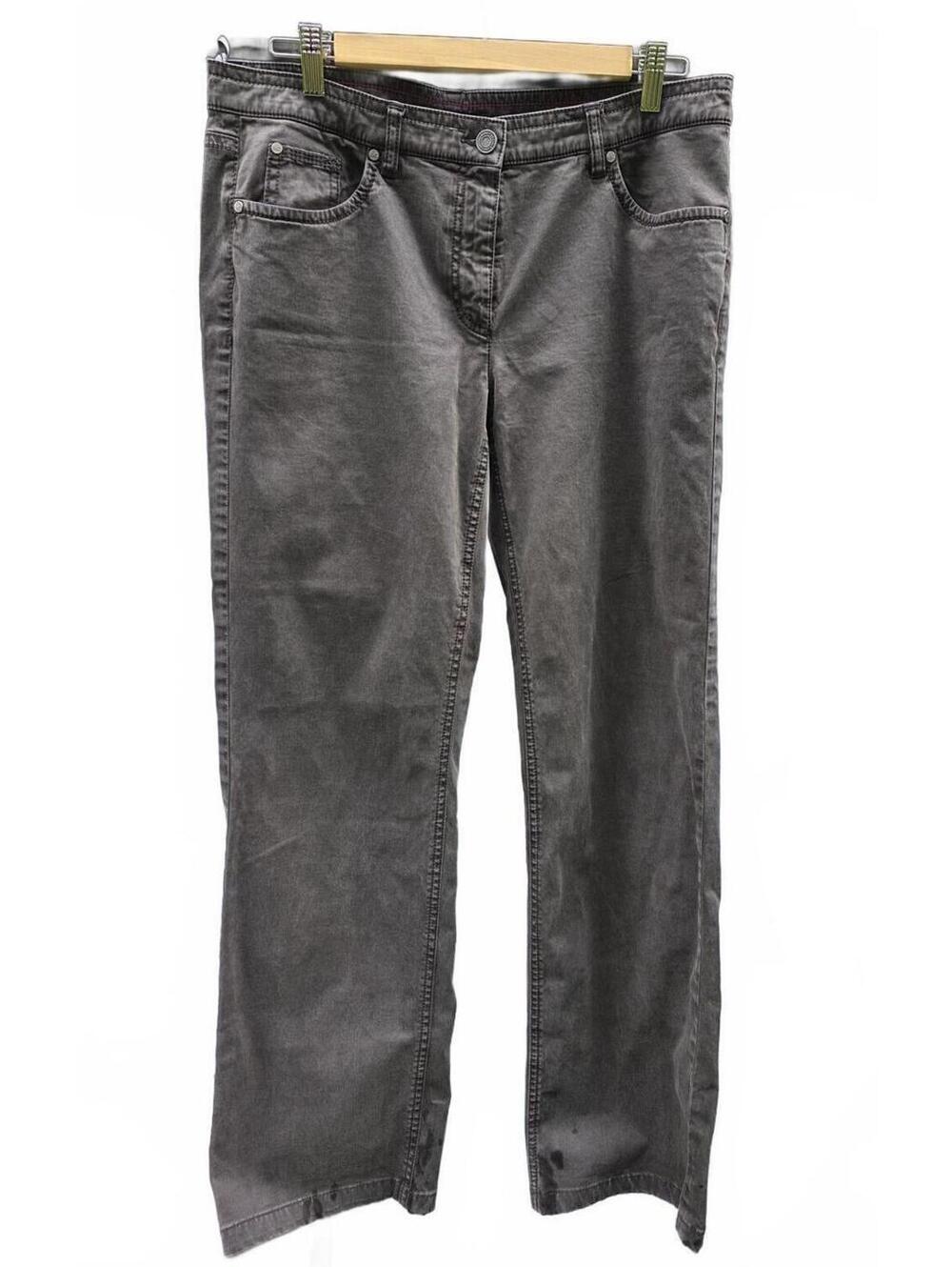 Luisa Cerano Cocoa Brown Straight Leg Jeans -Made in Italy I Size 12 Cotton 98% - Picture 3 of 11